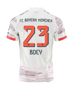 Billige Fotballdrakt Bayern Munich Sacha Boey #23 Replika Bortedrakt 2025-26 Kortermet Billige Fotballdrakt Bayern Munich Sacha Boey #23 Replika Bortedrakt 2025-26 Kortermet